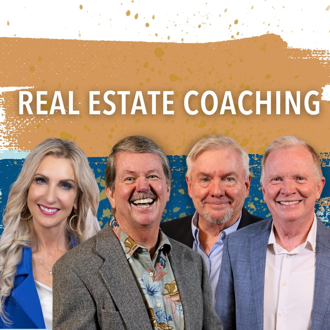 real estate coaching product cover image with karen conrad metcalfe, troy peterson, frank pulley, and mike davis