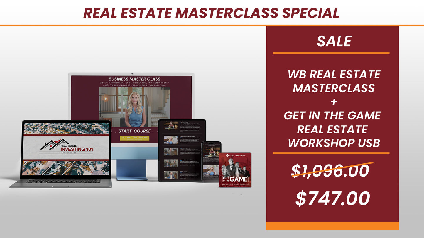 Real Estate Masterclass Bundle WealthBuilders