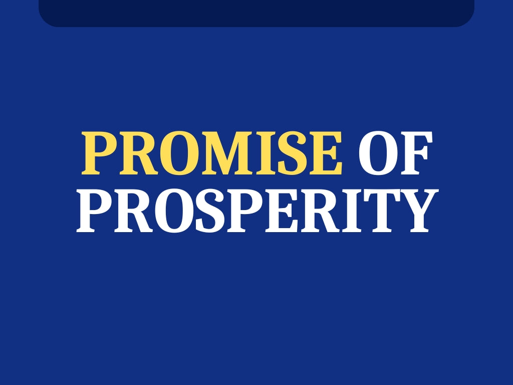 Promise of Prosperity PDF