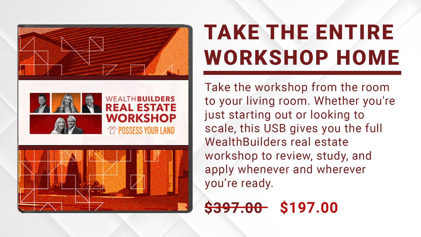 April 2025 Real Estate Workshop USB Presale