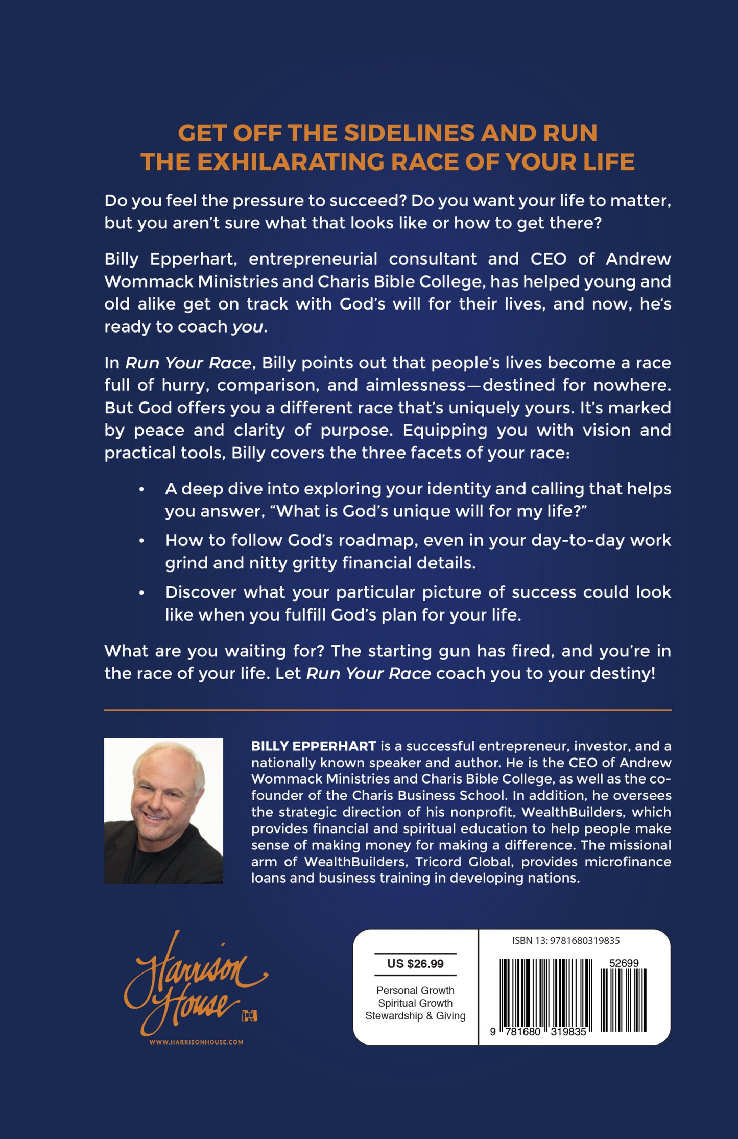 Run Your Race: How to Pursue God's Will for Your Life with Peace, Patience, and Productivity